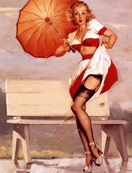 50s Pinup Sexy - The History of Pin-Up Art - The Art History Archive